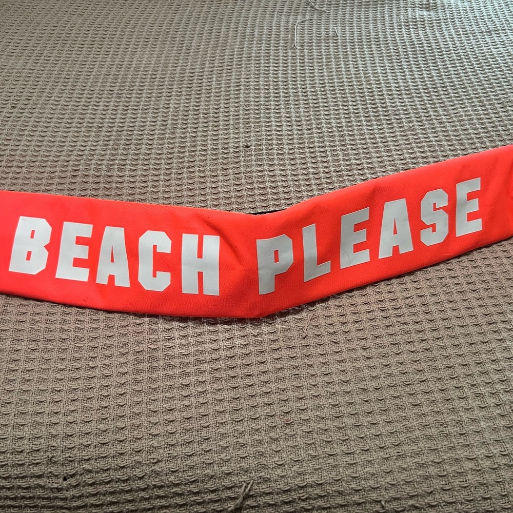 ‘Beach Please' can cooler sling bag